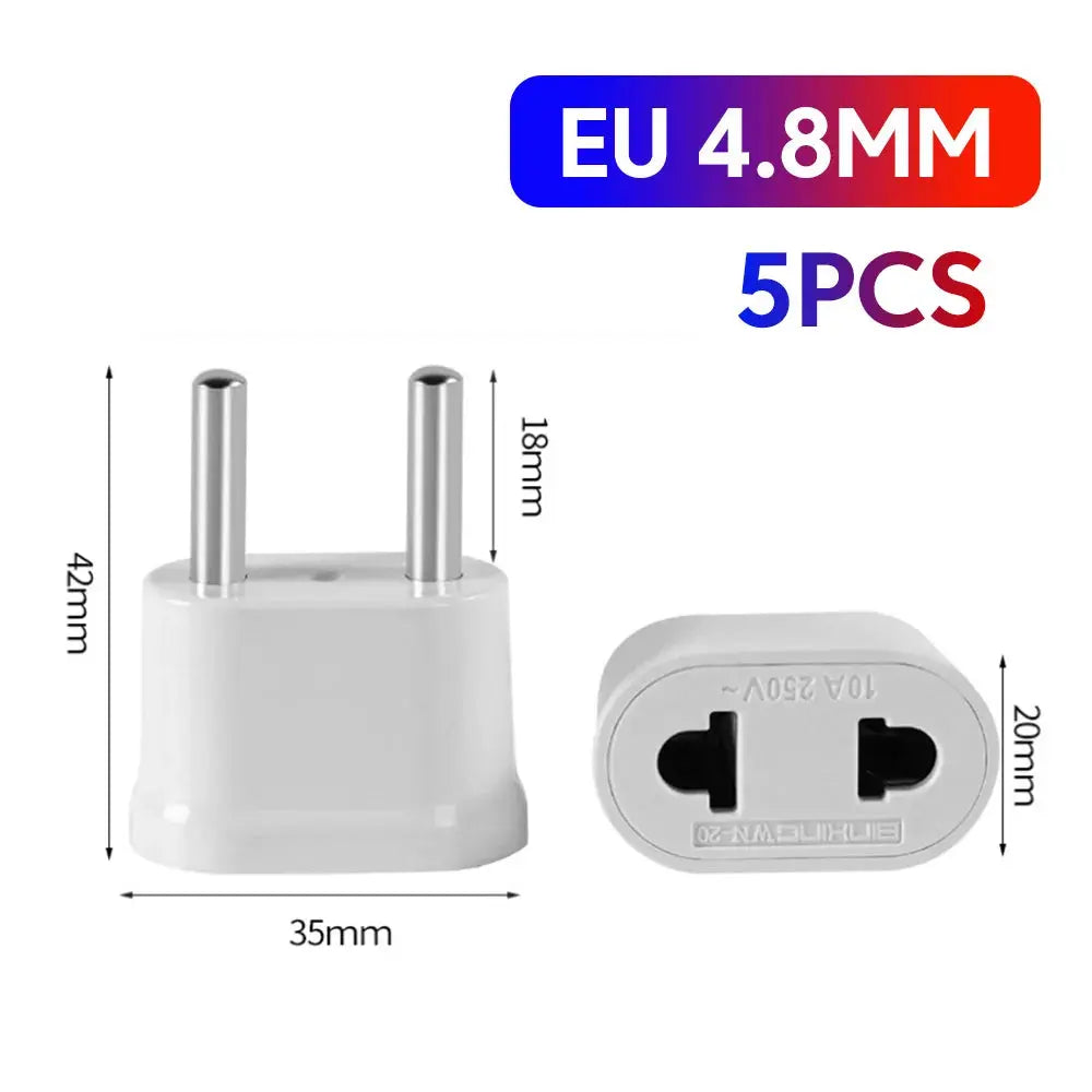 Universal Travel Power Plug Adapter US, EU, UK, and AU