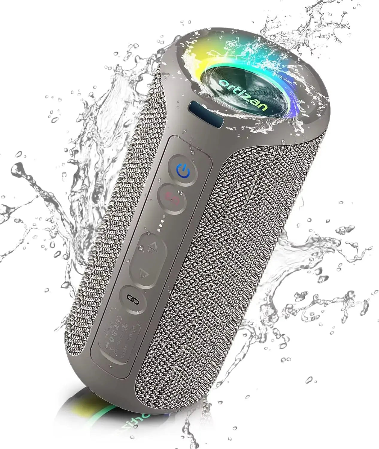Powerful 40W Portable Bluetooth Speaker with Deep Bass, Waterproof