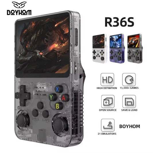 128GB R36S Retro Handheld Video Game Console 10,000 Classic Games