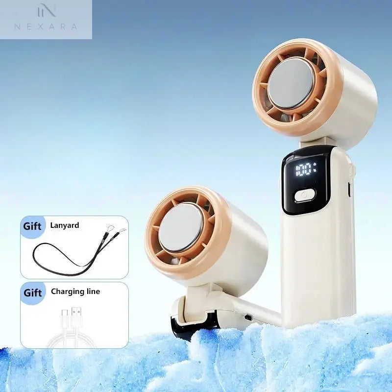 Turbo High-Speed Handheld Electric Fan