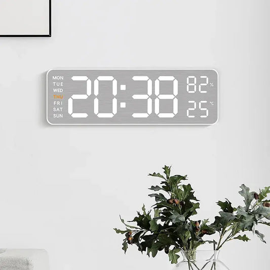 USB-Powered 9-Inch Digital Wall Clock