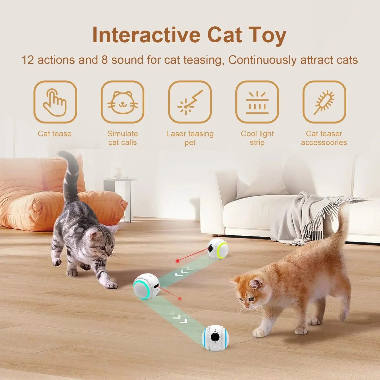 XBO R2 HD Pet Camera Companion Robot: Advanced AI Recognition Two-Way Communication