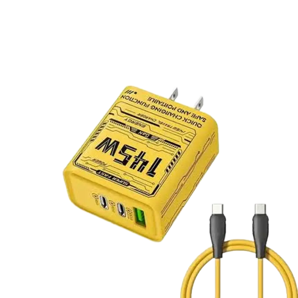 145W Triple Port Ultra-Fast Charging GaN Adapter 