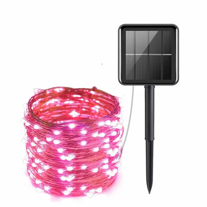 LED Solar Fairy String Lights for Outdoor Garden Decor 