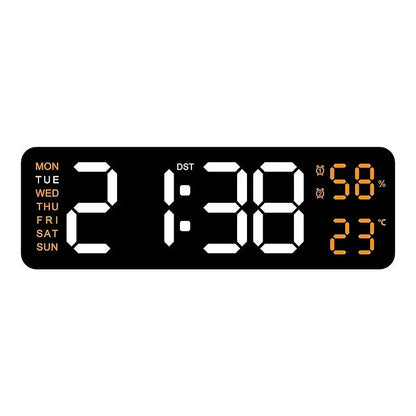 USB-Powered 9-Inch Digital Wall Clock 