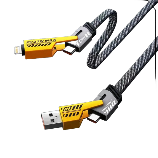 4-in-1 Mecha Fast Charging Data Cable 