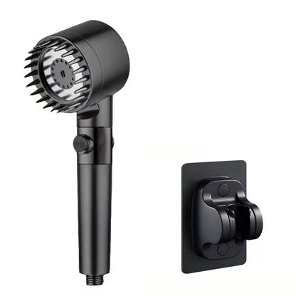 Three-Speed Adjustable Portable Showerhead Massage Function and Water Filter 