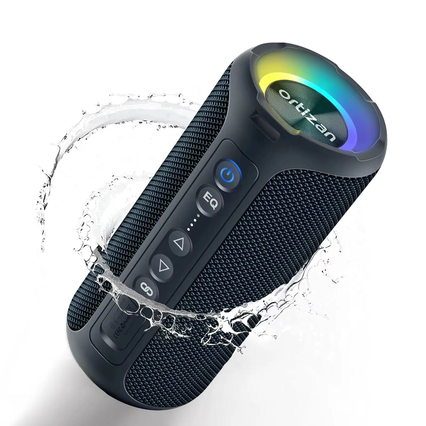 Powerful 40W Portable Bluetooth Speaker with Deep Bass, Waterproof 