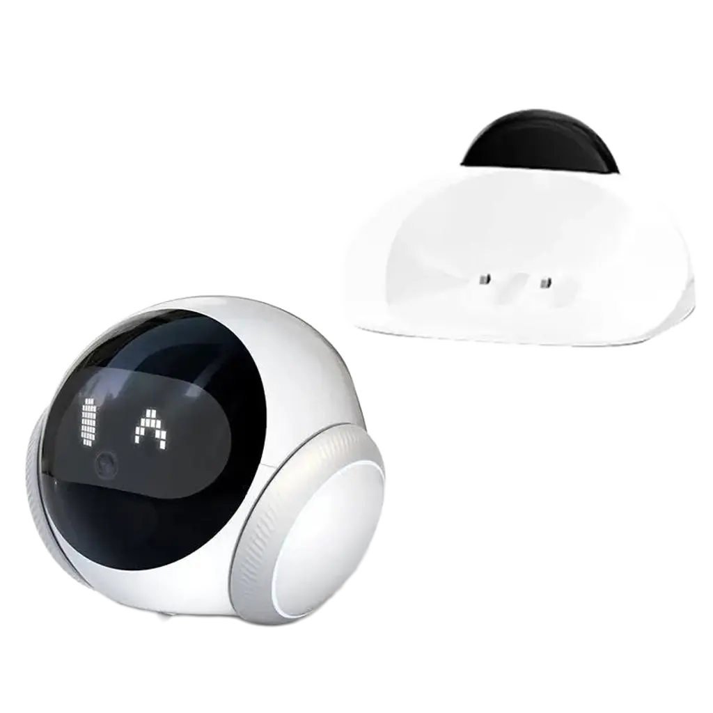 5G WiFi 2K Smart Robot Pet Camera with Laser Engagement, Auto Charging, and Obstacle Avoidance 