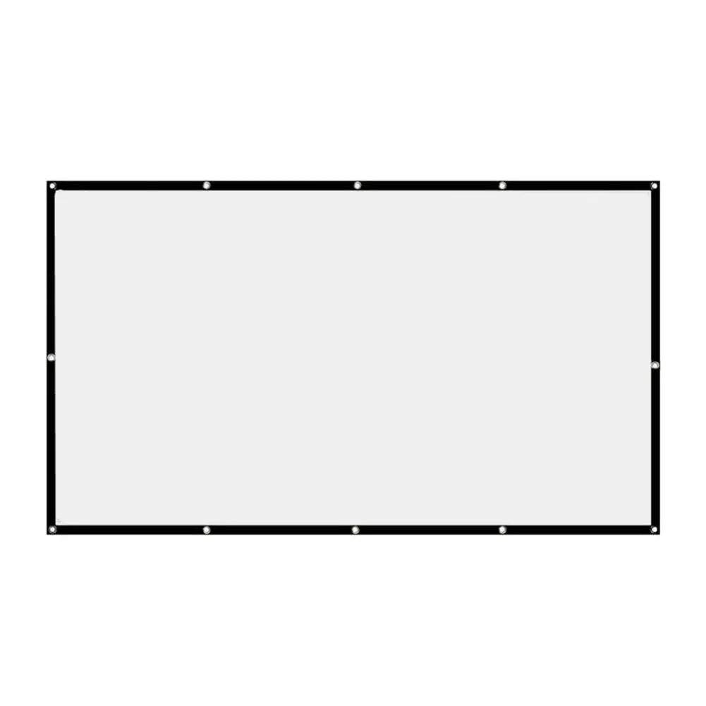 Premium 16:9 Portable HD Projector Screen - 60 to 150 Inches 