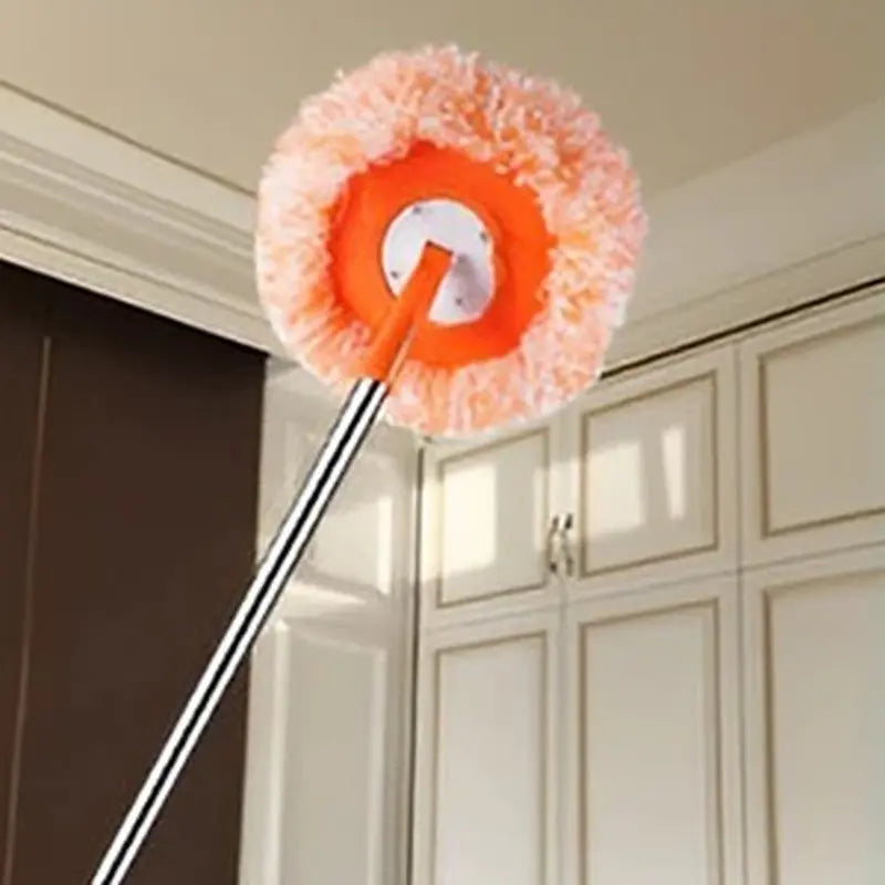 Adjustable Chenille Magic Mop with 4 Versatile Heads 