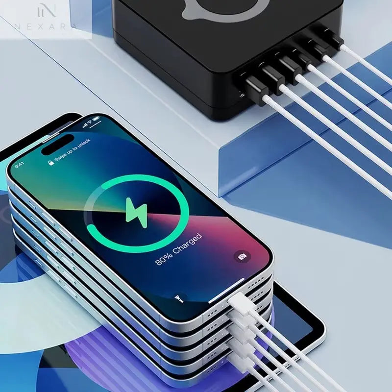 980W GaN Wireless Charging Station 