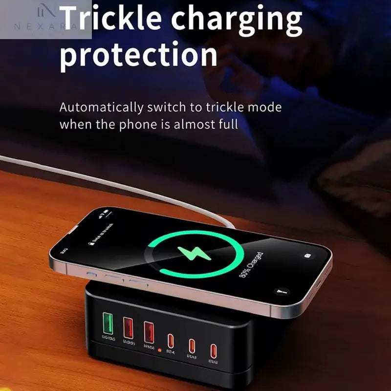 980W GaN Wireless Charging Station 