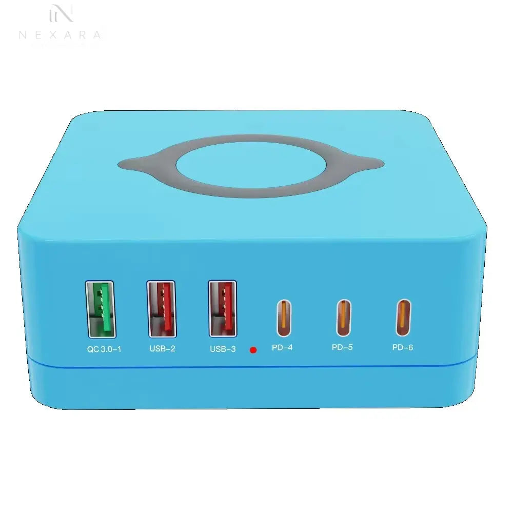 980W GaN Wireless Charging Station 