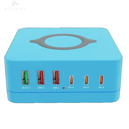 980W GaN Wireless Charging Station 