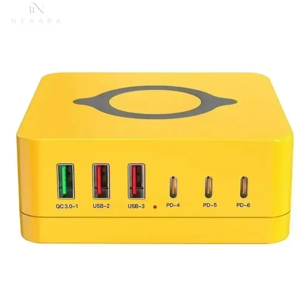 980W GaN Wireless Charging Station 