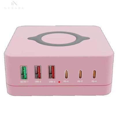 980W GaN Wireless Charging Station 