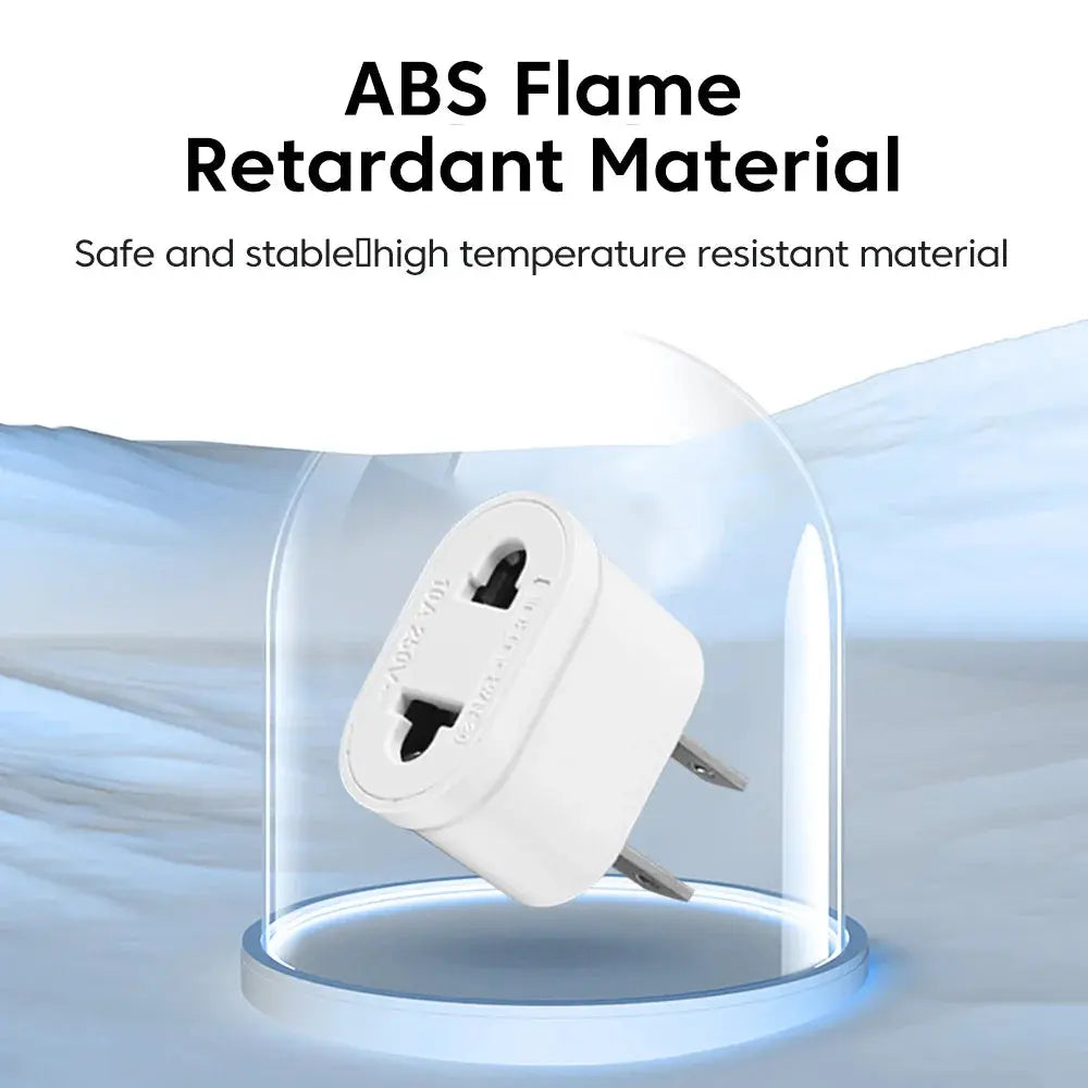 Universal Travel Power Plug Adapter US, EU, UK, and AU 