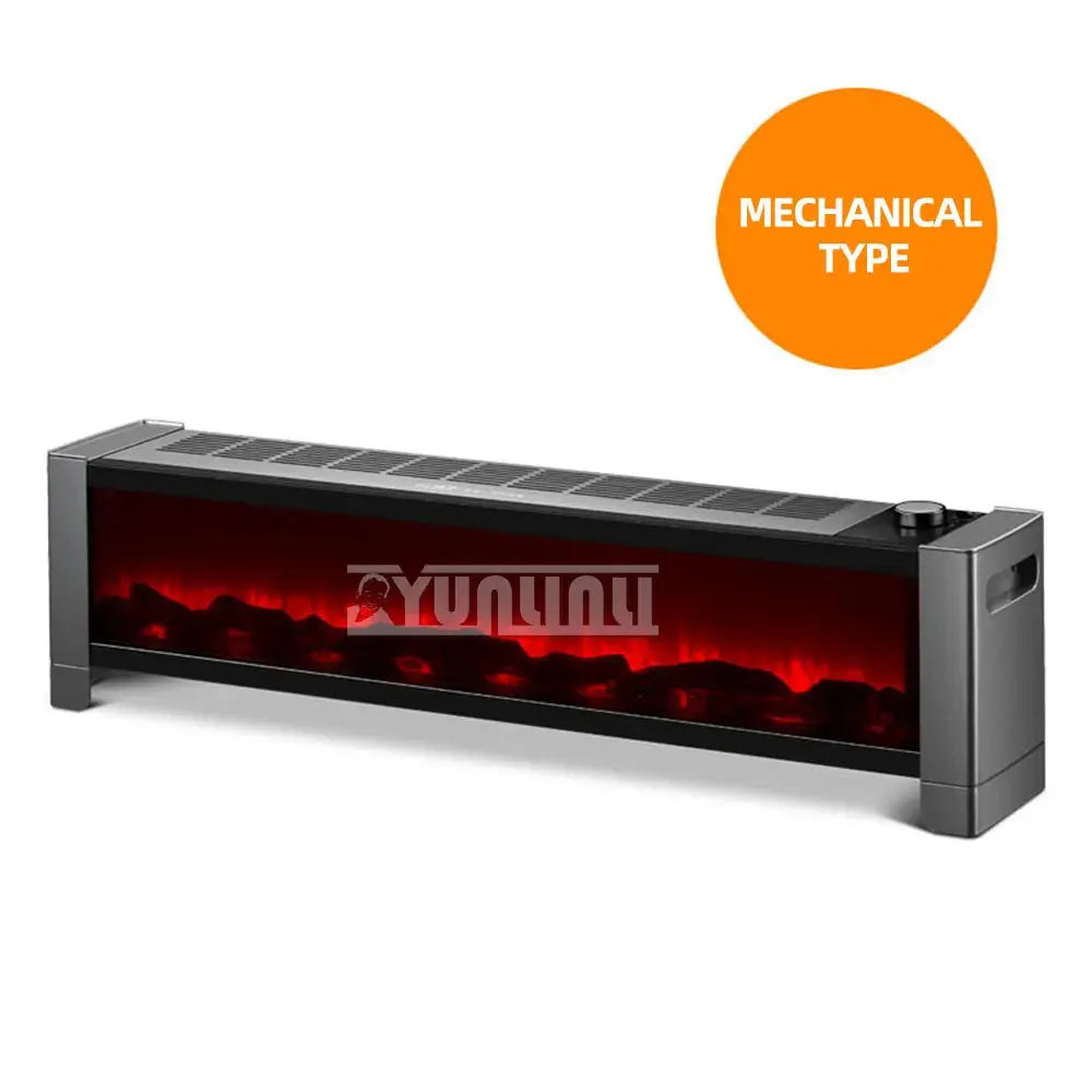 Indoor 3D Flame Electric Heater - Elegant Heating Solution 