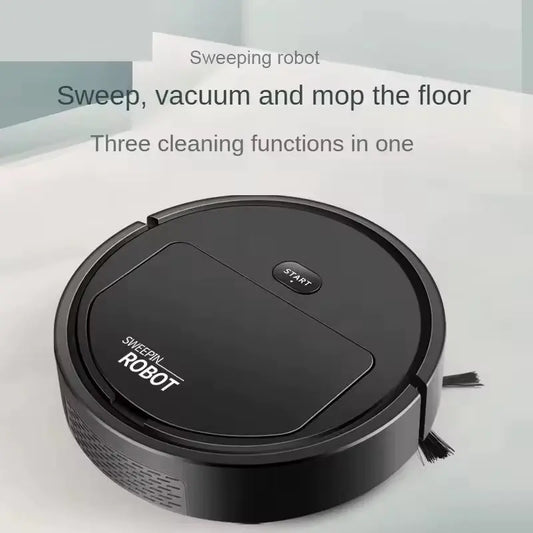 3-in-1 Rechargeable Mini Vacuum Cleaner Robot 