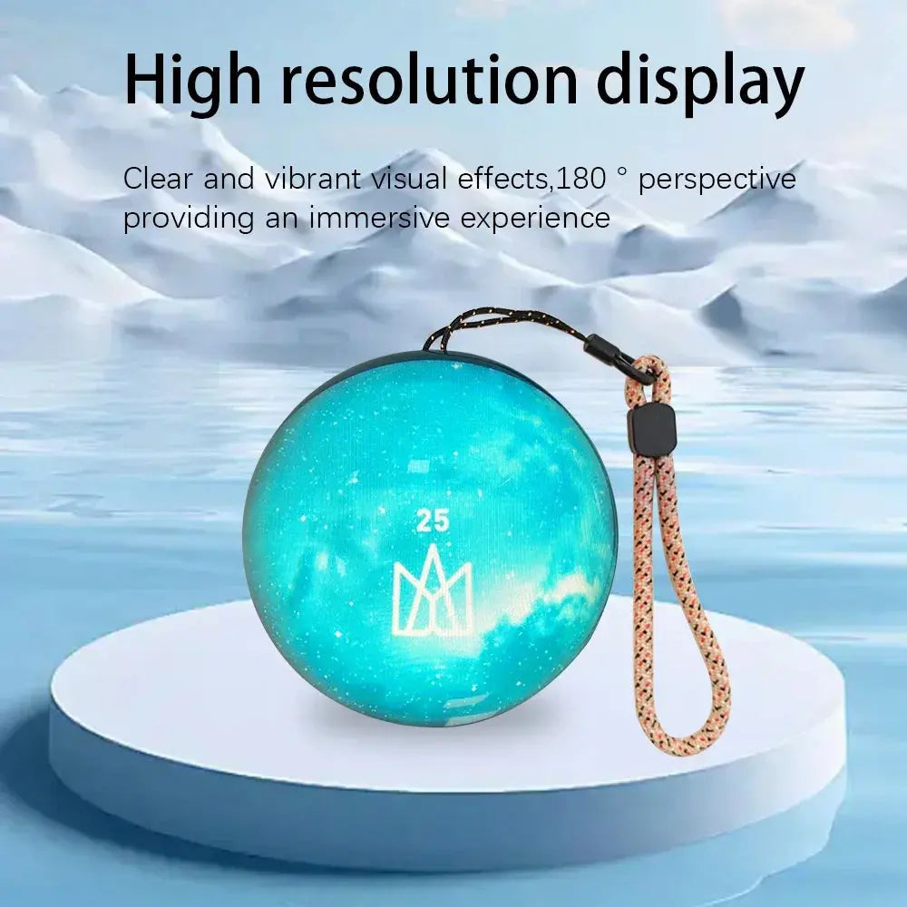 Customizable 3D Video Glass Ball Projector 