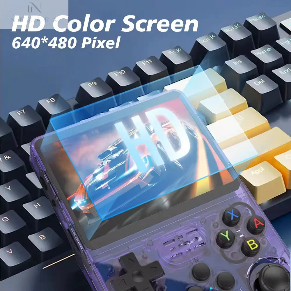 128GB R36S Retro Handheld Video Game Console 10,000 Classic Games 