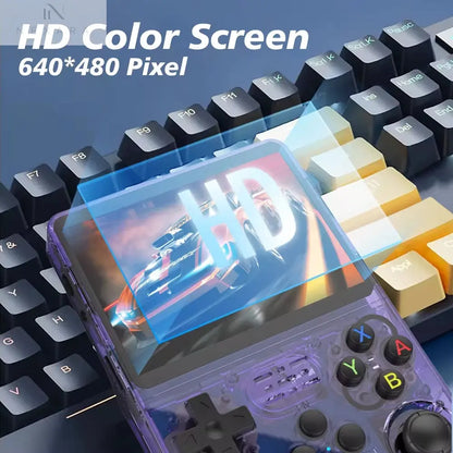 128GB R36S Retro Handheld Video Game Console 10,000 Classic Games 