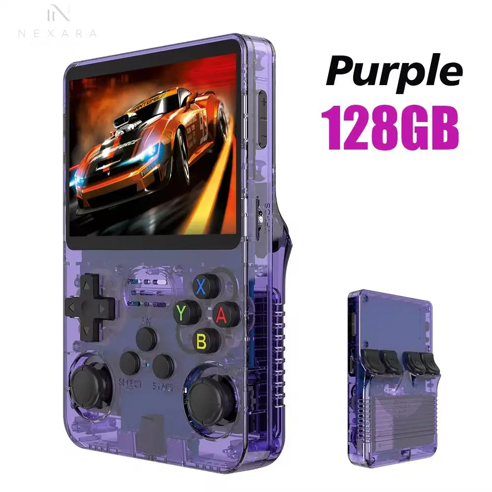 128GB R36S Retro Handheld Video Game Console 10,000 Classic Games 