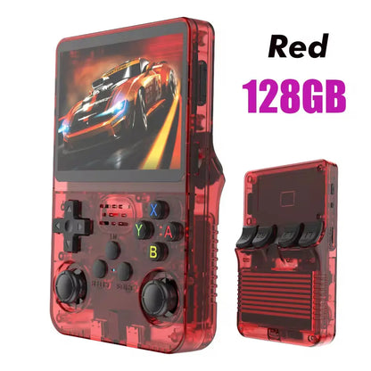 128GB R36S Retro Handheld Video Game Console 10,000 Classic Games 