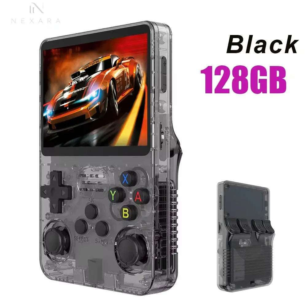 128GB R36S Retro Handheld Video Game Console 10,000 Classic Games 