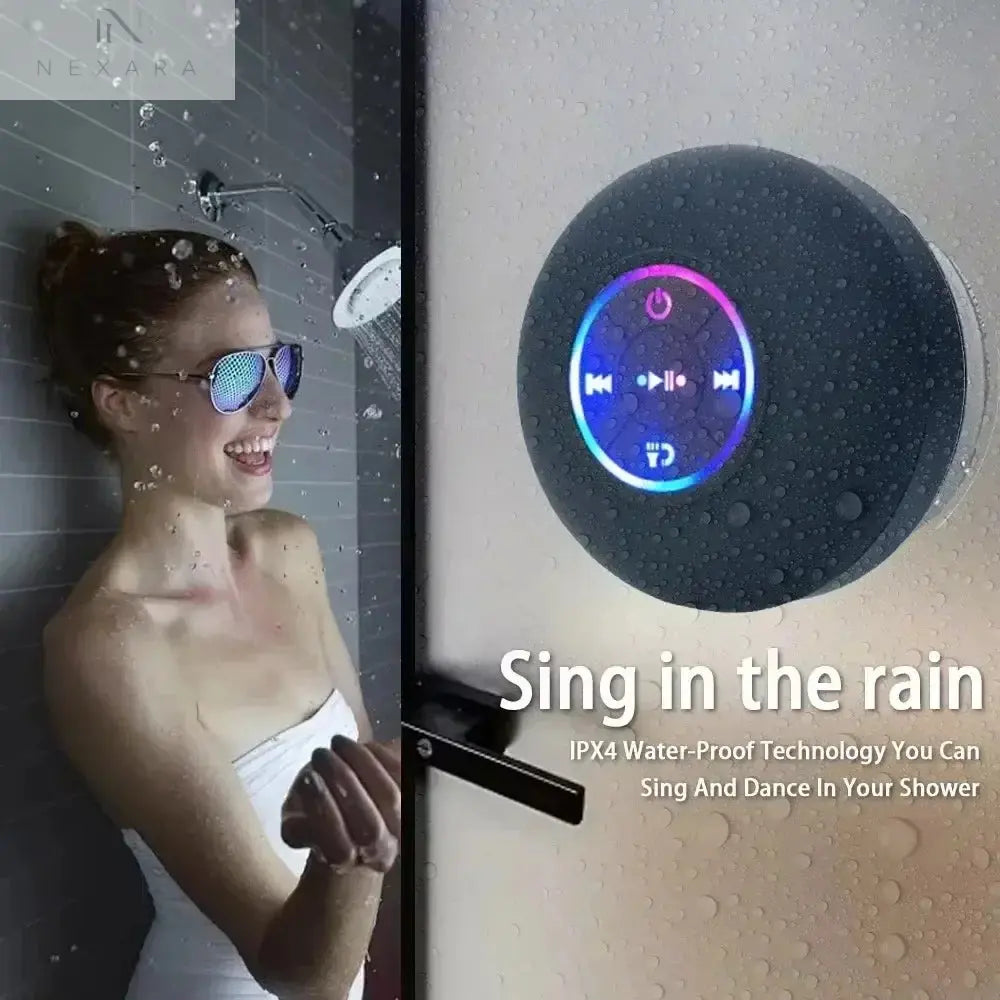 Waterproof Wireless LED Bluetooth Speaker 