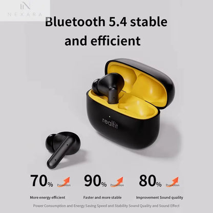 F3 Premium Active Noise Cancelling Bluetooth Earphones 