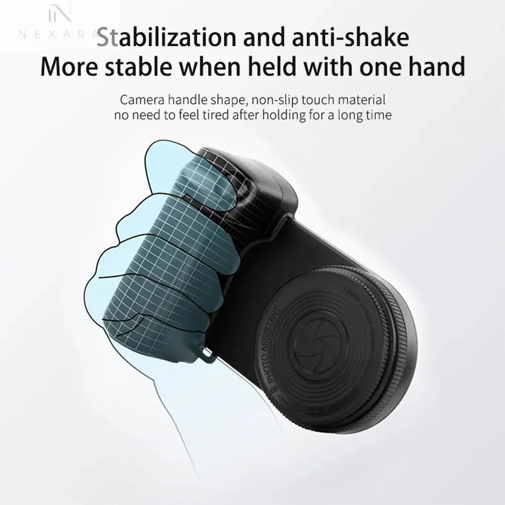 Magnetic Bluetooth-Compatible Camera Shutter Grip 