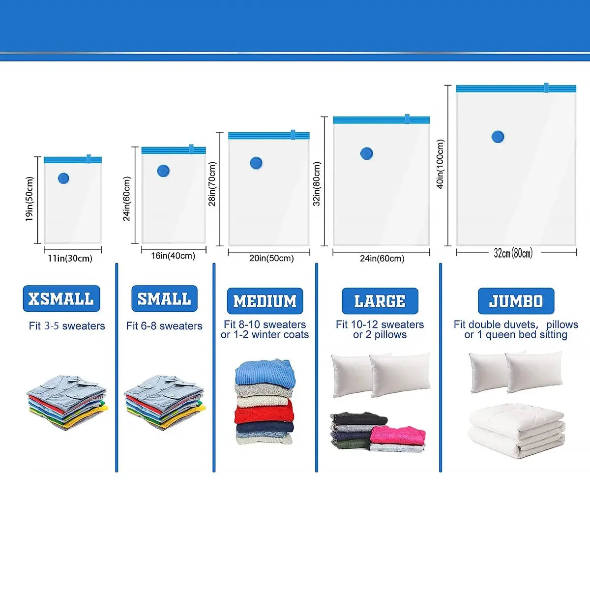 Premium Vacuum Storage Bags 