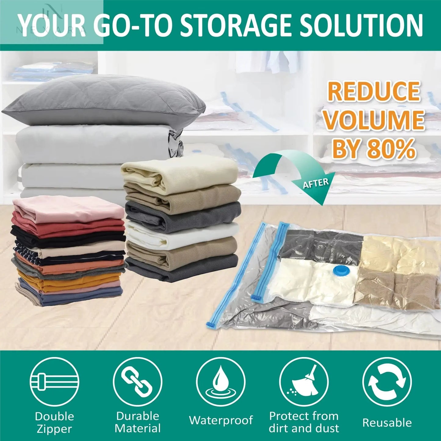 Premium Vacuum Storage Bags 