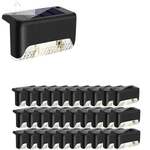 Outdoor Waterproof LED Solar Deck Lights - 4 to 32 Pack 