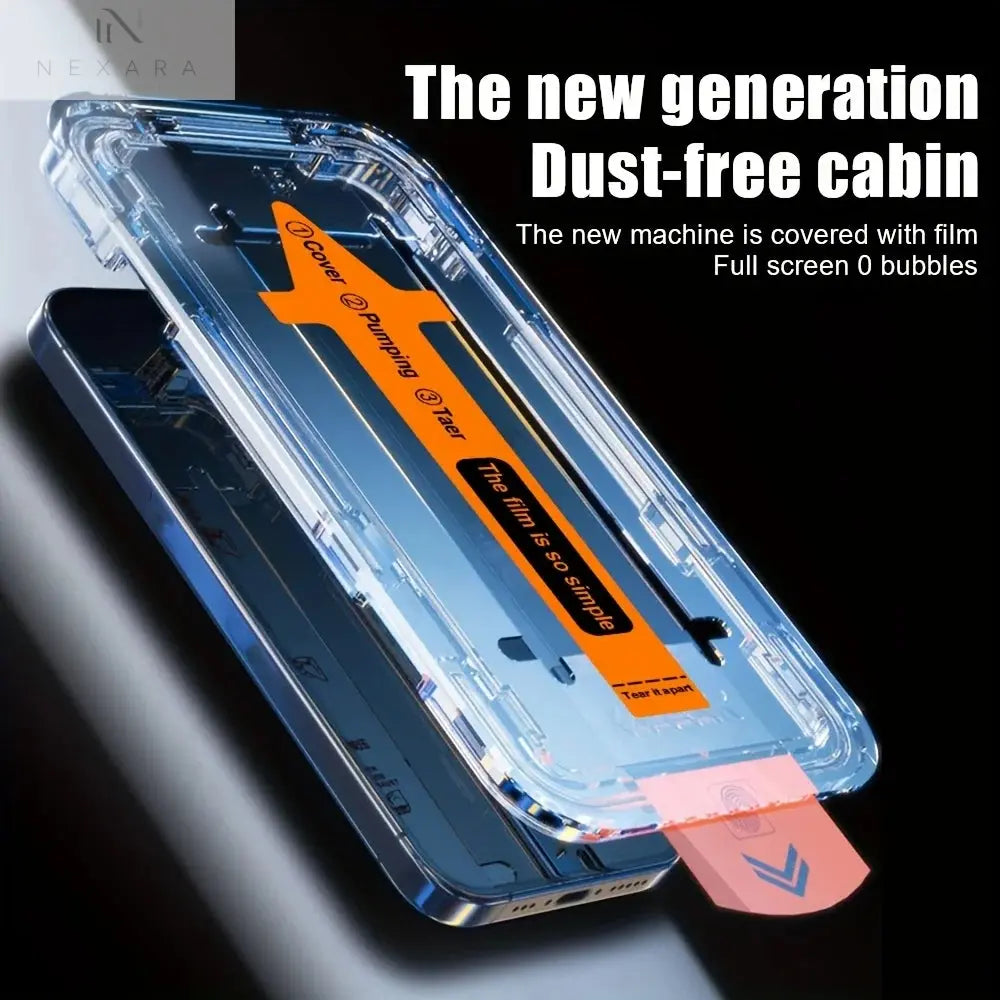 Premium Privacy Automatic Screen Protector for iPhone 14/15/16/17 Pro Max Plus and Air 