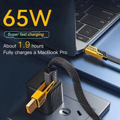 4-in-1 Mecha Fast Charging Data Cable 