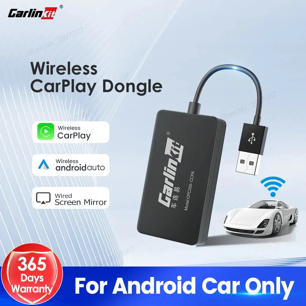 Seamless Wired and Wireless CarPlay Adapter 