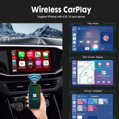 Seamless Wired and Wireless CarPlay Adapter 