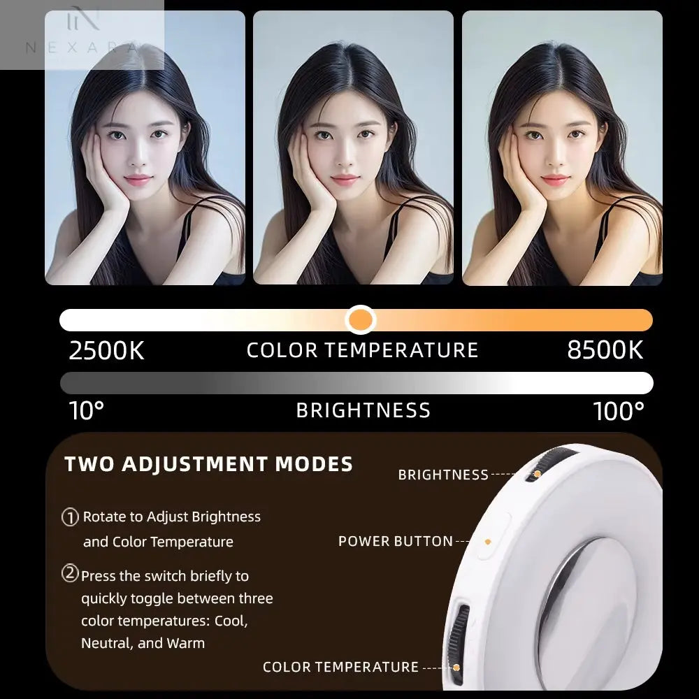 Magnetic Selfie Light for iPhone 