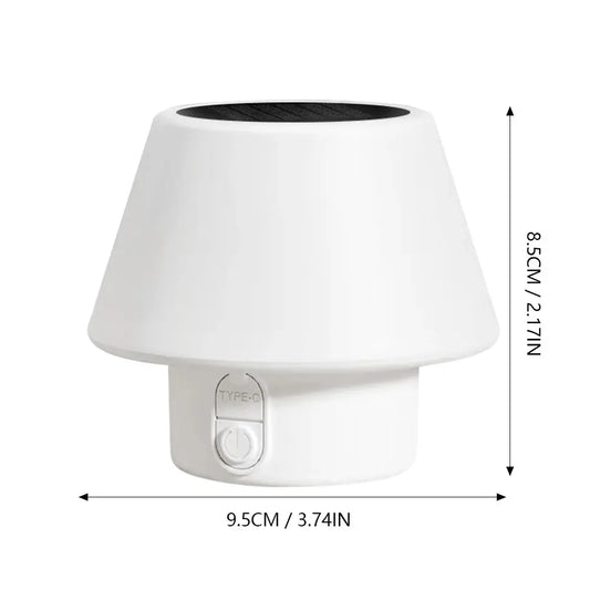 Solar Table Lamp for Indoor and Outdoor Use - 4 Adjustable Modes 