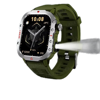 Smart Watch with 2.01" High-Definition Display, Bluetooth, Voice Assistant 