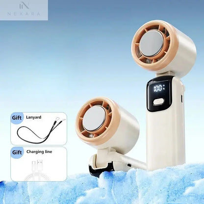 Turbo High-Speed Handheld Electric Fan 