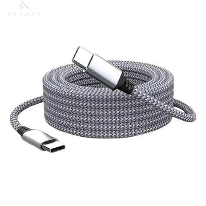 Type C to Type C 60W Fast Charging Cable - 1M, 2M, 3M, 5M, and 8M 