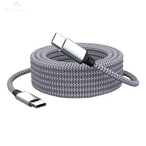 Type C to Type C 60W Fast Charging Cable - 1M, 2M, 3M, 5M, and 8M 