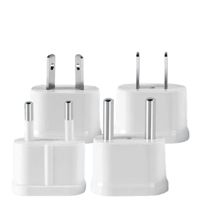 Universal Travel Power Plug Adapter US, EU, UK, and AU 
