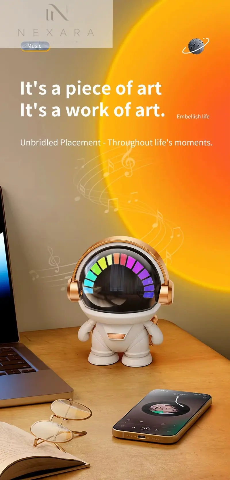 Wireless Bluetooth Astronaut Speaker 