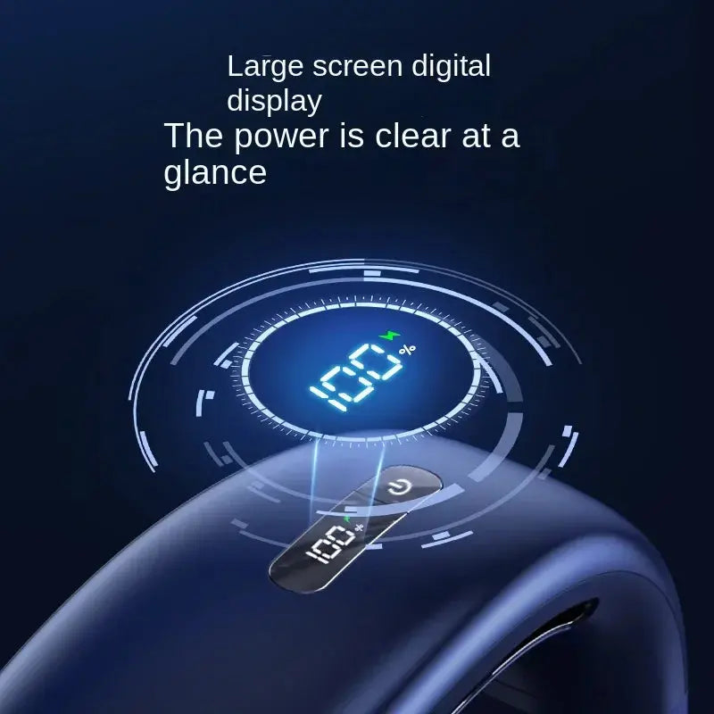 Portable Bladeless Neck Fan with 10,000mAh Battery 