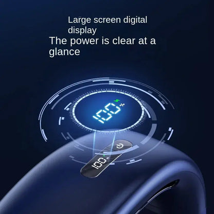 Portable Bladeless Neck Fan with 10,000mAh Battery 